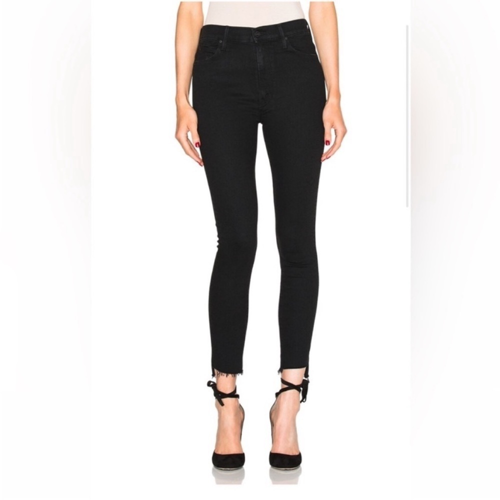Womens MOTHER The Stunner Ankle Step Fray in Not Guilty Jeans